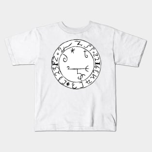 Beelzebub Circle from Grimorium Verum Kids T-Shirt